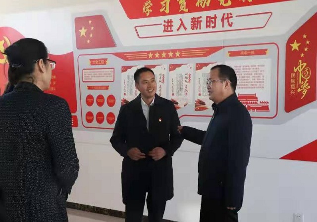 周口市淮阳区委书记张建党视察华体买球：家乡始终做你们发展的坚强后盾